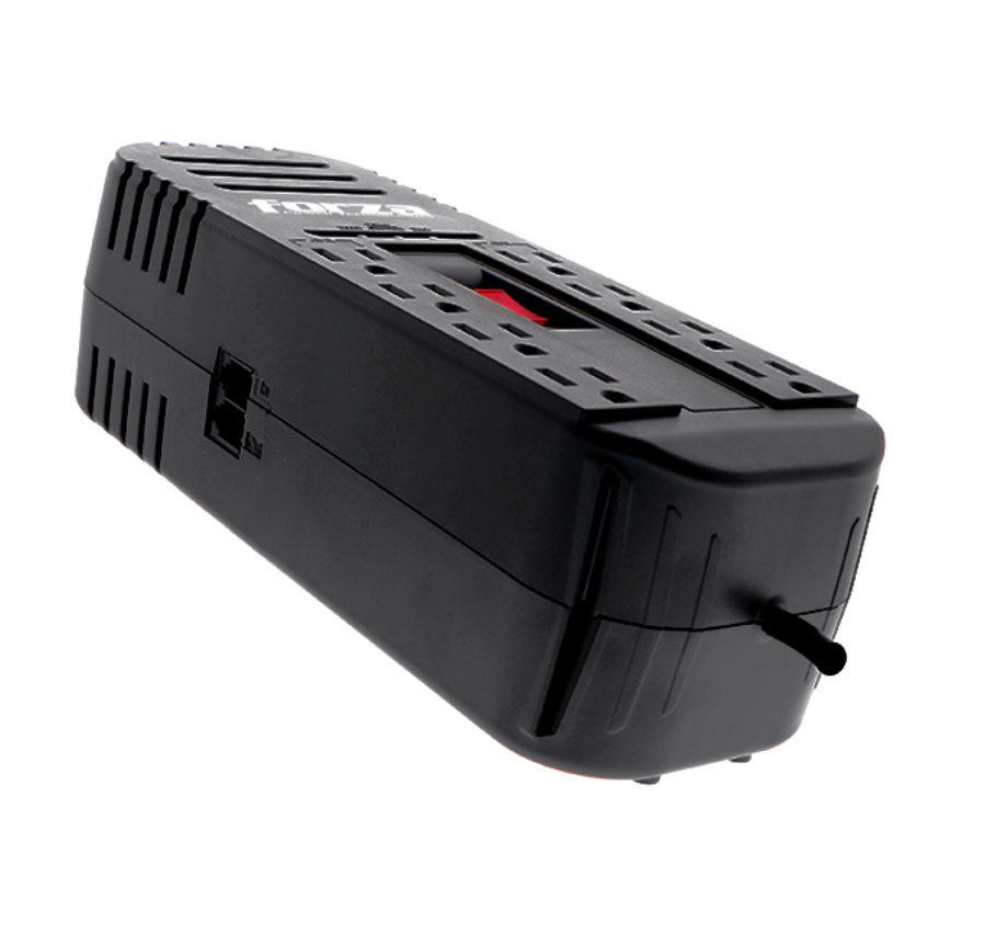 Regulador De Voltaje Forza Fvr-1211m // 1200va 600w 8 Contactos