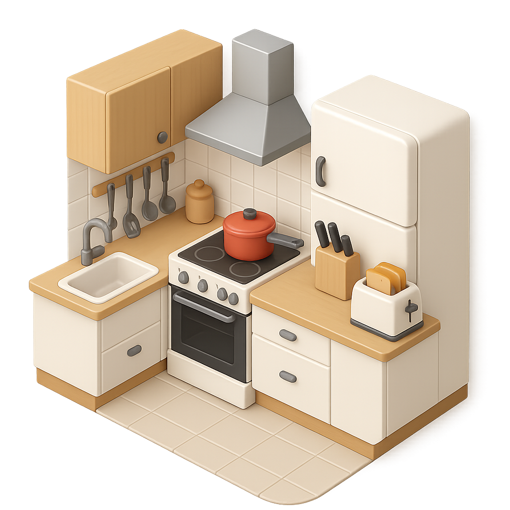 Limpieza profunda de baños o cocina